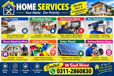 Plumber Work & Tile Fixing