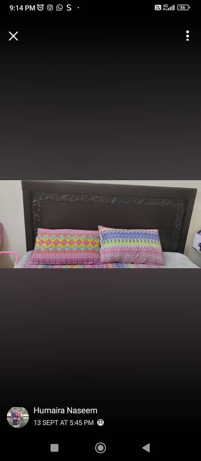 Double Bed wooden