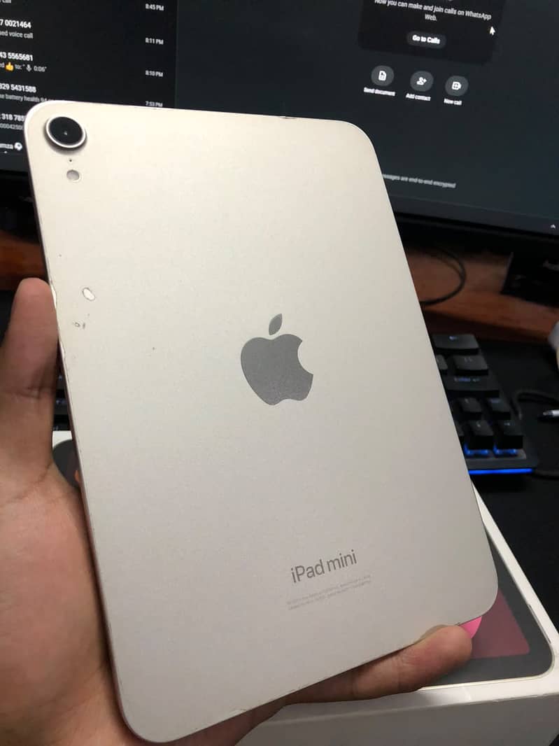 Ipad mini 7 complete box in pristine condition 7