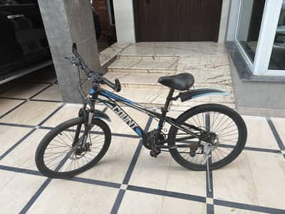 Count mountain bike good condition