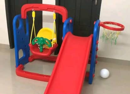 Slide and swing set 3 in 1