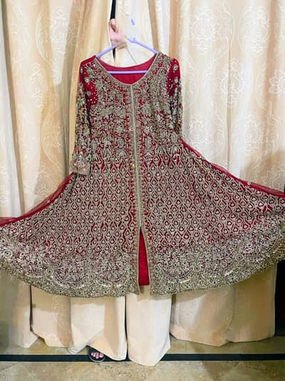 Bridal maxi, lehanga, dupatta, can-can