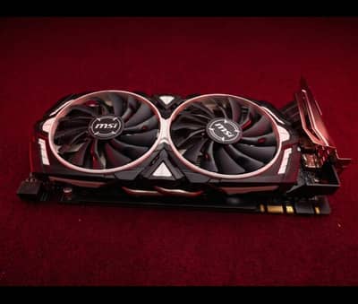 MSI GeForce GTX 1070 Armor 8GB OC Graphics Card
