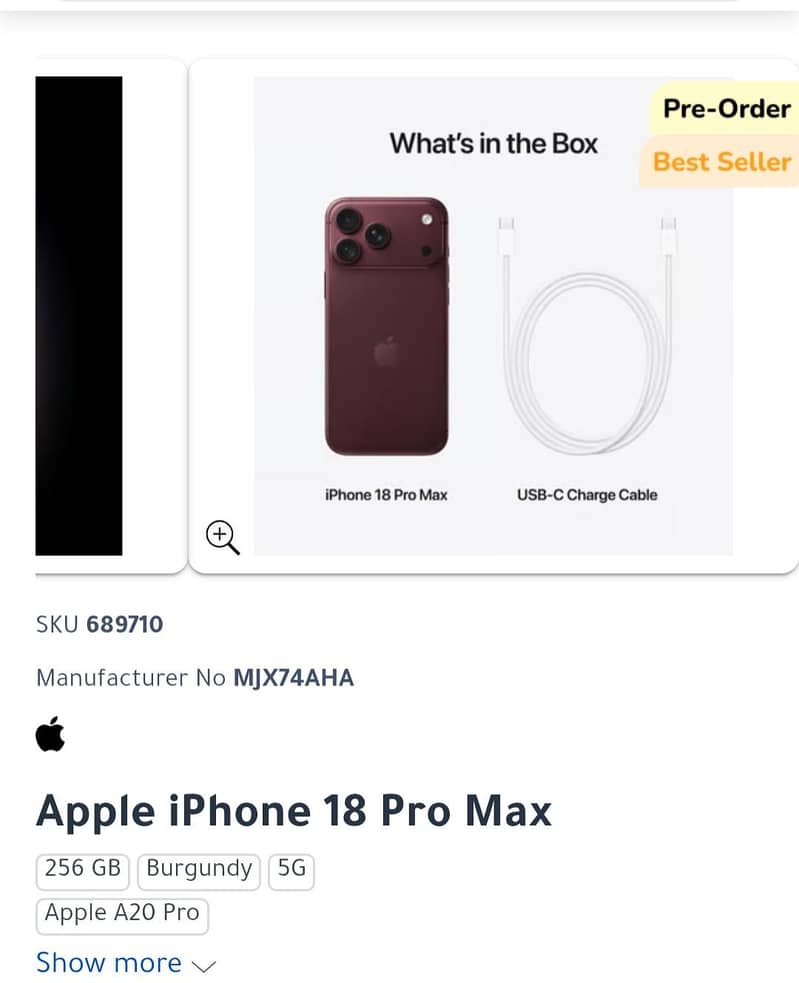 Apple iPhone 18 Pro Max 1