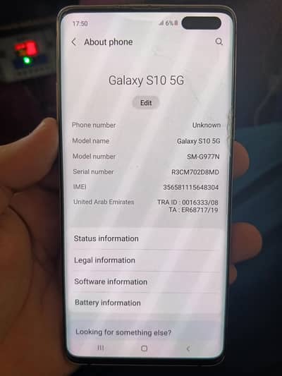 Samsung Mobile S10 5G