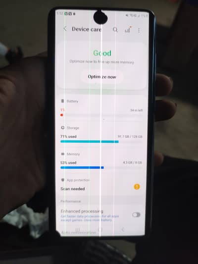 Samsung Mobile S20 Plus sim warking krti hai