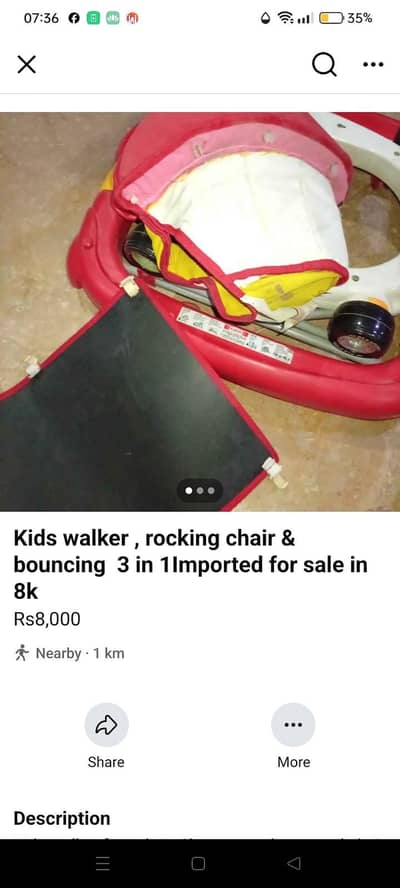 kids walker for sale in 7000