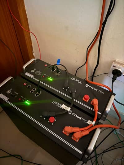 Pylontech UF5000 5kWh Lithium Battery – 5 Months Used – 2 Available