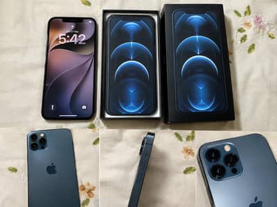 iPhone 12 Pro Max 256GB Pacific Blue | Box Available |