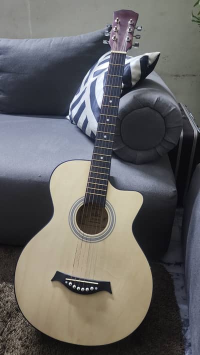 Semi-Acoustic Guitar | With accessories | 3 Month used |