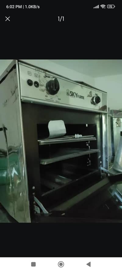 gas oven