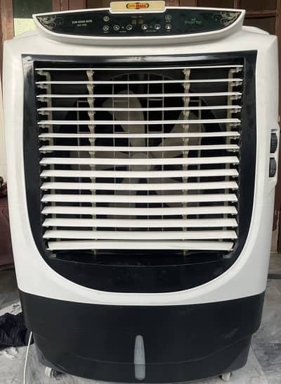 Super Asia ECM-6500 Air Cooler - Remote + Cooling Bottles