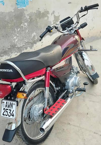 Honda CD 70 Used Like new 2025