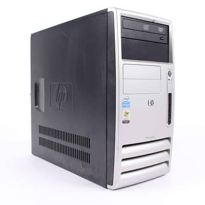 HP Compaq Core 2 Duo Desktop PC – 2GB DDR2 RAM – No HDD