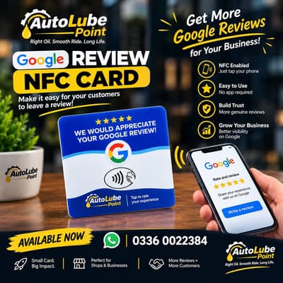 Google Review NFC Card