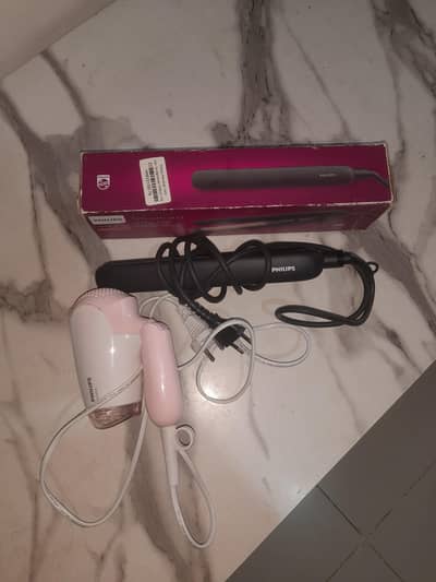 Philips Hair Straightner and Dryer