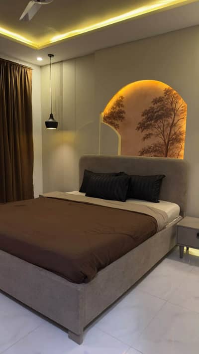 Daily Basis Apartment & Rooms Per day Perweek Short stay Available in E-11 Islamabad