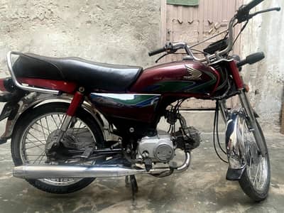 Honda 70CC New Condition Bike 03207425139