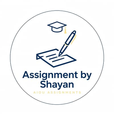 Aiou Handwriting Assigmint All Semester Avilable