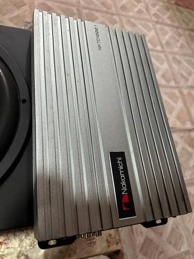 nakamichi amplifier and subwoofer original 718kenwood speaker APLUS