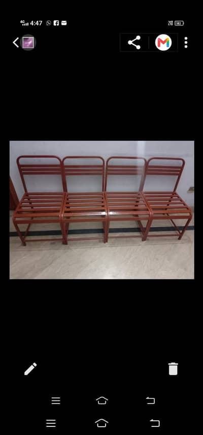 Iron Chairs