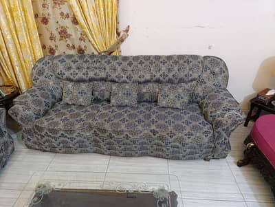 sofa set (3 2 1) in perfect condition