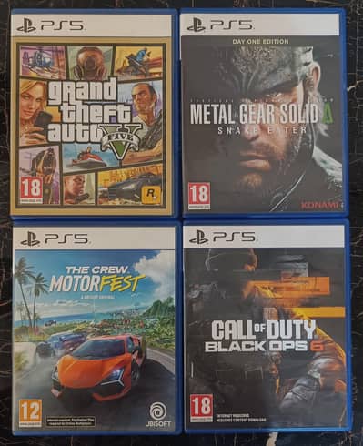 PS5 Games in 10/10 Condition