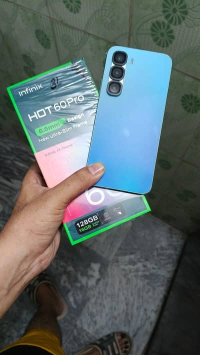 Infinix Hot 60 pro 8+8/128 ful box charger warnty ma h abi 03707740600