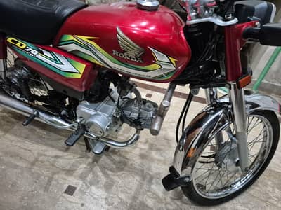 Honda CD 70 1st Hand complete Doc