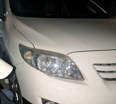 Headlights and Front bumper Corolla 2008-2010