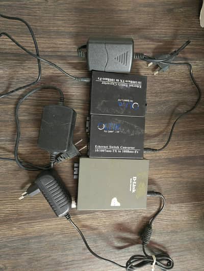 D-link and oltik media converter