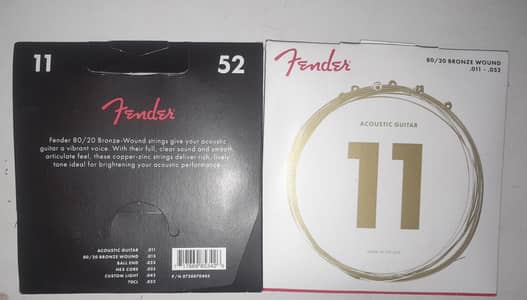 Orignal fender guitar strings 5500 each
