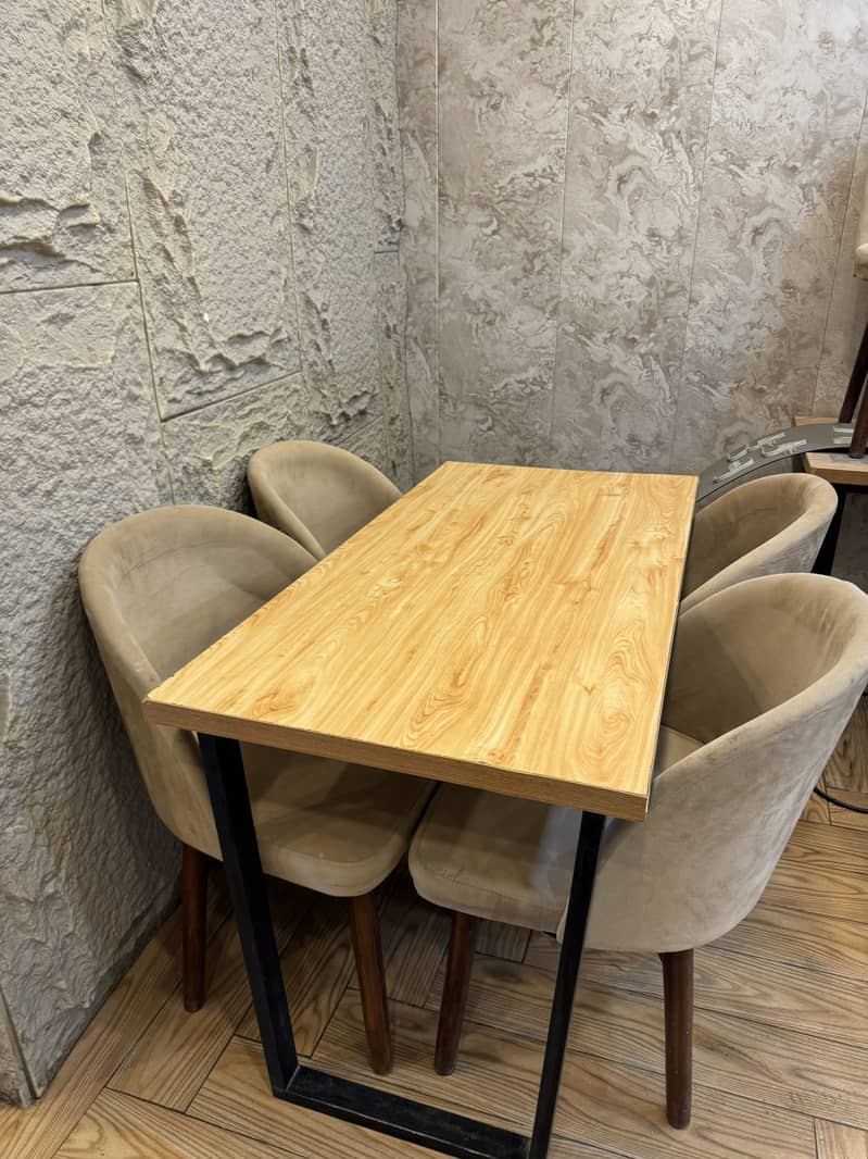 Large Table with 4 Chairs 4