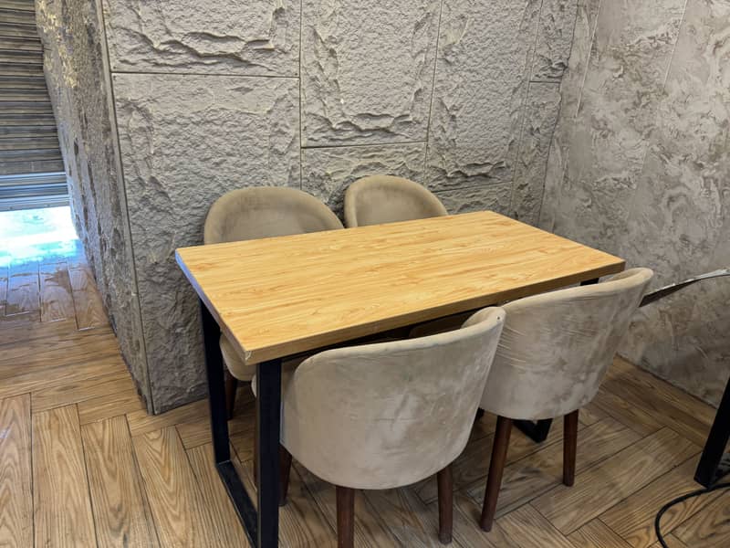 Large Table with 4 Chairs 5