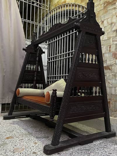 Wooden jhula