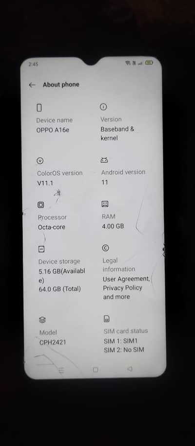 OPPO A16