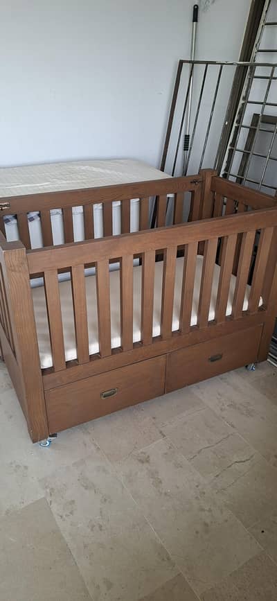 Wooden Baby Cot