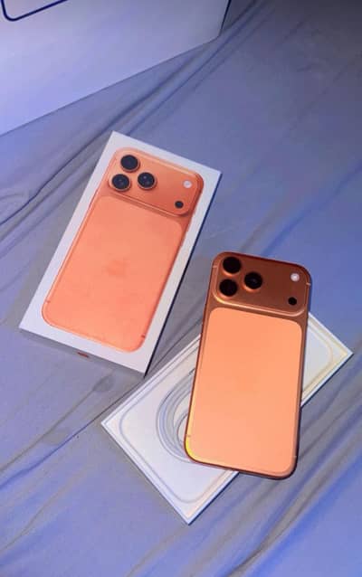 Apple iPhone 17 Pro Max Orange With Full BoX