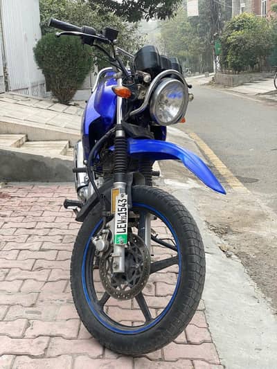 YBR 125G Blue colour