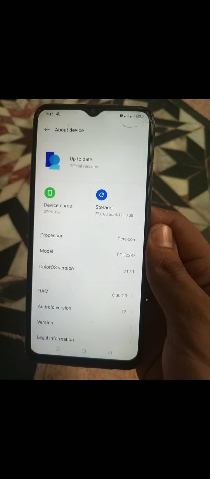 OPPO A57 3