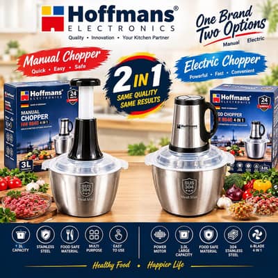 Hoffman's Electric Chopper 2in1