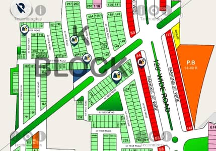 5 marla commercial plot for sale in bahria orchard K block