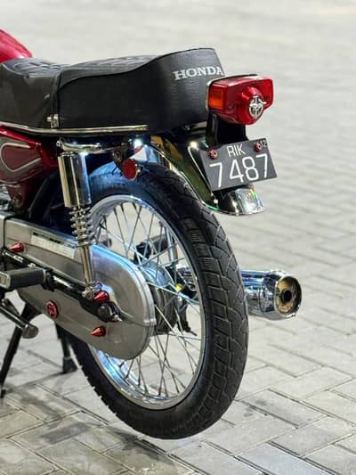 Honda 125 CG 2012 model for urgent sale