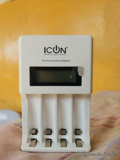 icon cell + charger only 2 time use