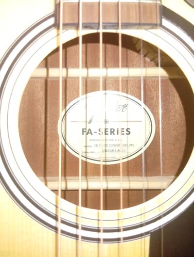 fender f135 concert guitar