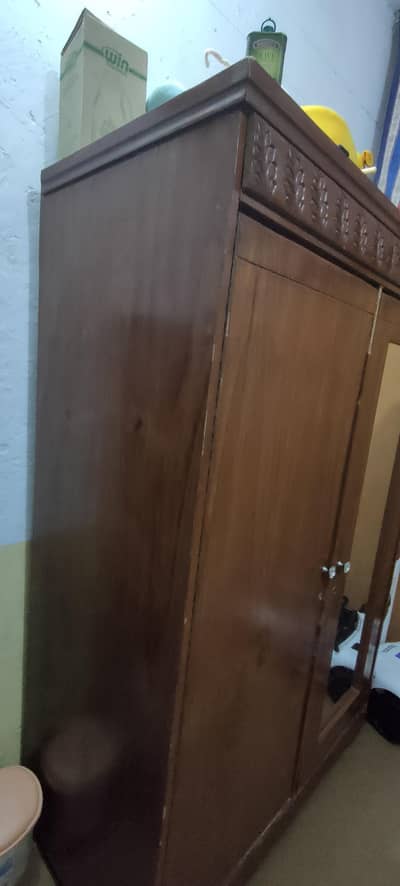 2 door wooden cupboard for sale