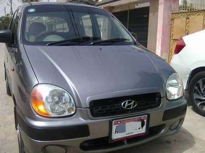 CALL03242038077 SANTRO CLUB 2004 METALLIC GREY BEHTREEN CONDITION