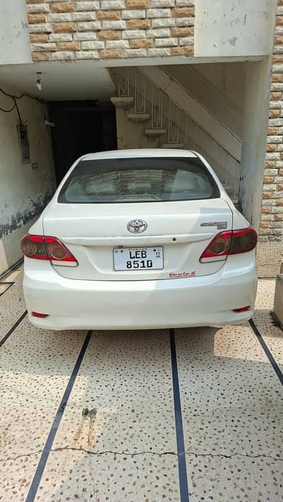 Toyota Corolla XLI 2012