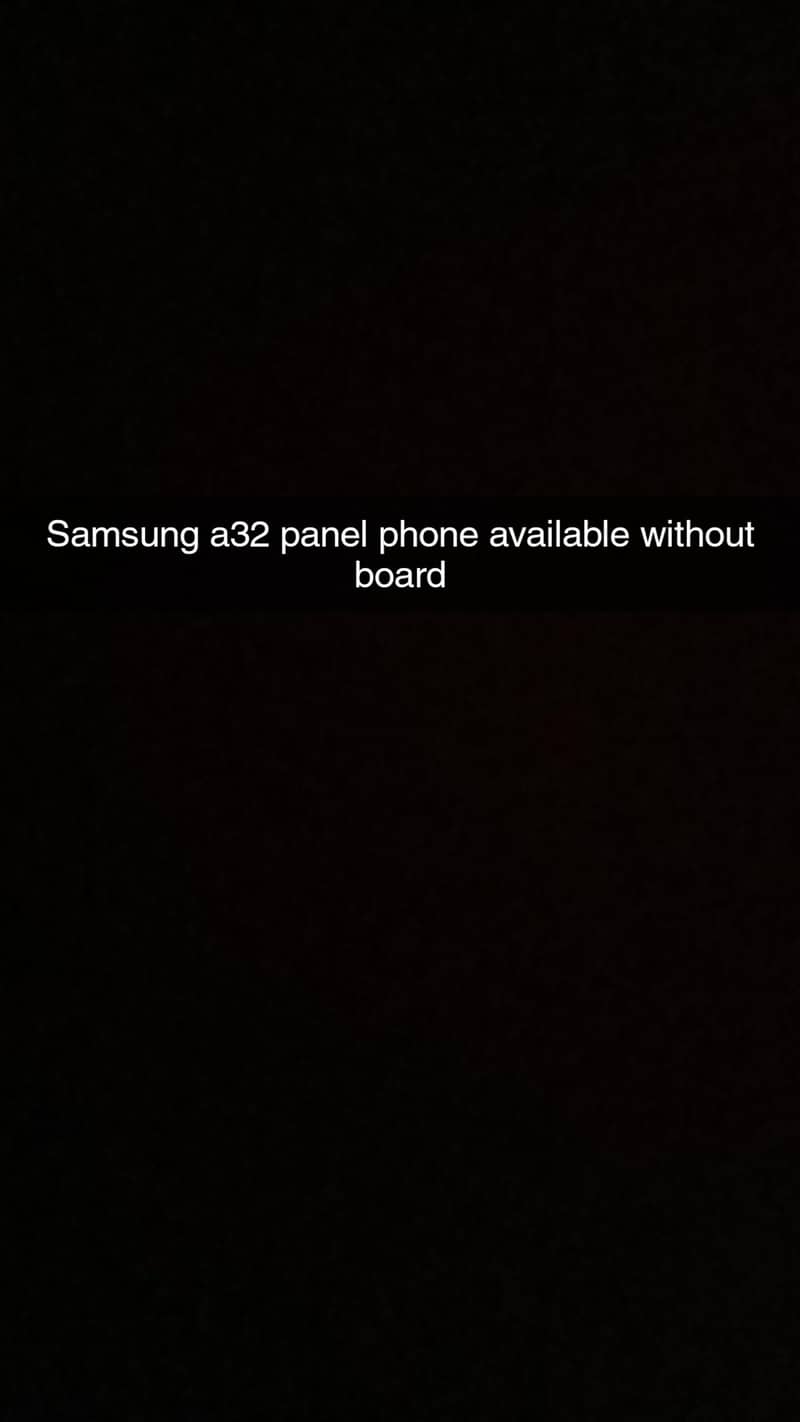 Samsung a32 panel 0
