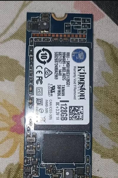Kingston 128GB SATA M. 2 2280 SSD